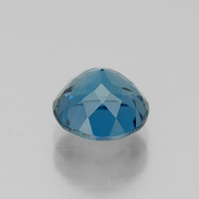 Topaz Gemstone in 7 mm (calibrated) Size for Sale, Topaz Stone in London Blue Color
