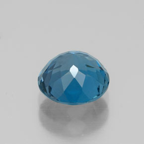 Topaz Gemstone in 7 mm (calibrated) Size for Sale, Topaz Stone in London Blue Color