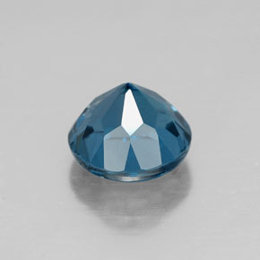 Topaz Gemstone in 7 mm (calibrated) Size for Sale, Topaz Stone in London Blue Color