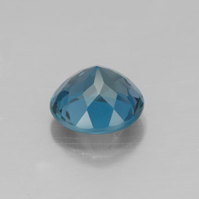 Topaz Gemstone in 7 mm (calibrated) Size for Sale, Topaz Stone in London Blue Color