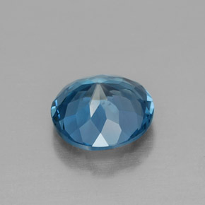 Topaz Gemstone in 8 mm (calibrated) Size for Sale, Topaz Stone in London Blue Color