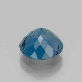 Topaz Gemstone in 8 mm (calibrated) Size for Sale, Topaz Stone in London Blue Color