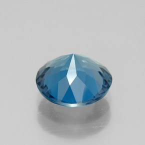 Topaz Gemstone in 8 mm (calibrated) Size for Sale, Topaz Stone in London Blue Color