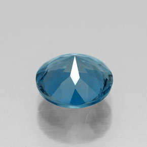 Topaz Gemstone in 8 mm (calibrated) Size for Sale, Topaz Stone in London Blue Color