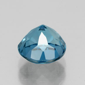 Topaz Gemstone in 7 mm (calibrated) Size for Sale, Topaz Stone in London Blue Color