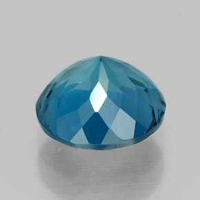 Topaz Gemstone in 8 mm (calibrated) Size for Sale, Topaz Stone in London Blue Color