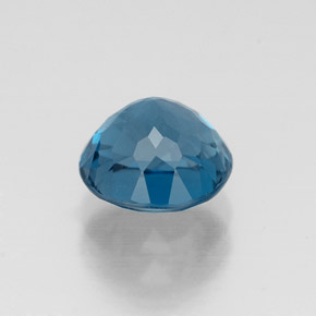 Topaz Gemstone in 7 mm (calibrated) Size for Sale, Topaz Stone in London Blue Color