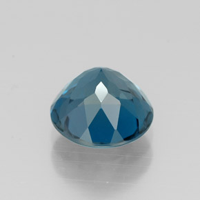 Topaz Gemstone in 8 mm (calibrated) Size for Sale, Topaz Stone in London Blue Color
