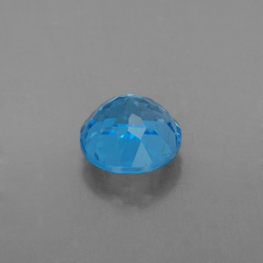 Topaz Gemstone in 7 mm (calibrated) Size for Sale, Topaz Stone in Swiss Blue Color