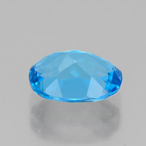 Topaz Gemstone in 8 x 6 mm (calibrated) Size for Sale, Topaz Stone in Swiss Blue Color