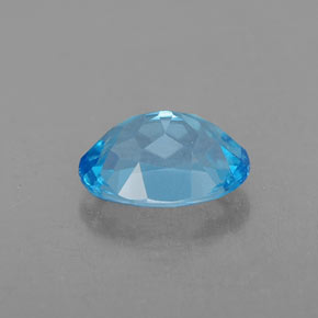 Topaz Gemstone in 8 x 6 mm (calibrated) Size for Sale, Topaz Stone in Swiss Blue Color