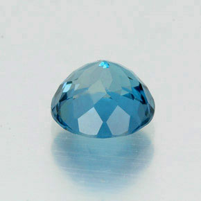 Topaz Gemstone in 7 mm (calibrated) Size for Sale, Topaz Stone in London Blue Color