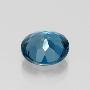 Topaz Gemstone in 8 mm (calibrated) Size for Sale, Topaz Stone in London Blue Color