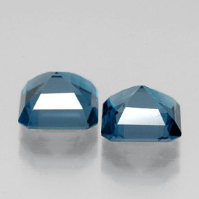 Topaz Gemstone in 7.2 x 7.1 mm Size for Sale, Topaz Stone in London Blue Color