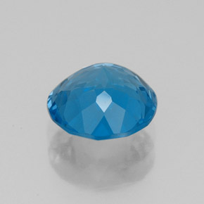 Topaz Gemstone in 8 mm (calibrated) Size for Sale, Topaz Stone in Swiss Blue Color