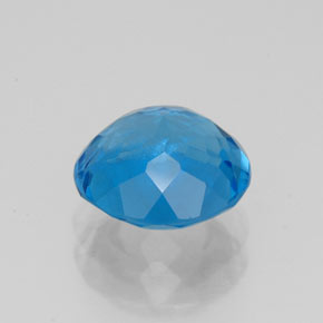 Topaz Gemstone in 8 mm (calibrated) Size for Sale, Topaz Stone in Swiss Blue Color
