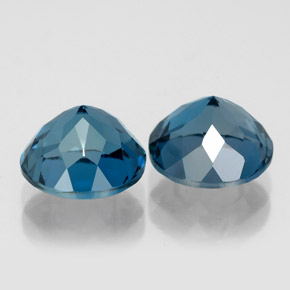 Topaz Gemstone in 8 mm (calibrated) Size for Sale, Topaz Stone in London Blue Color