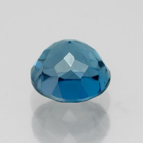 Topaz Gemstone in 8 mm (calibrated) Size for Sale, Topaz Stone in London Blue Color