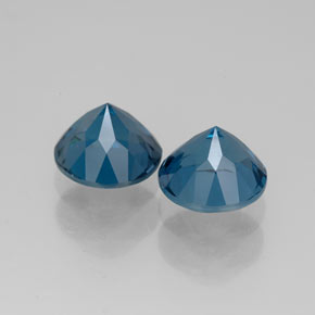 Topaz Gemstone in 7 mm (calibrated) Size for Sale, Topaz Stone in London Blue Color