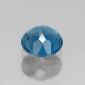 Topaz Gemstone in 7 mm (calibrated) Size for Sale, Topaz Stone in London Blue Color