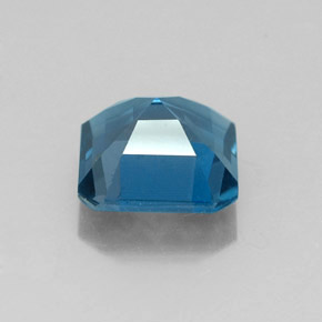 Topaz Gemstone in 7.1 x 7.1 mm Size for Sale, Topaz Stone in London Blue Color