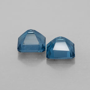 Topaz Gemstone in 7.1 x 7.1 mm Size for Sale, Topaz Stone in London Blue Color