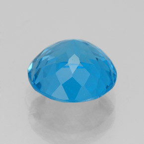 Topaz Gemstone in 9 mm (calibrated) Size for Sale, Topaz Stone in Swiss Blue Color
