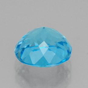 Topaz Gemstone in 8 mm (calibrated) Size for Sale, Topaz Stone in Swiss Blue Color