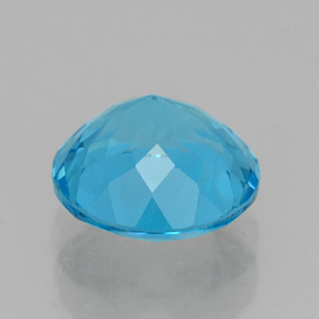 Topaz Gemstone in 8 mm (calibrated) Size for Sale, Topaz Stone in Swiss Blue Color