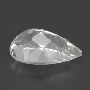 Topaz Gemstone in 12 x 8 mm (calibrated) Size for Sale, Topaz Stone in White Color