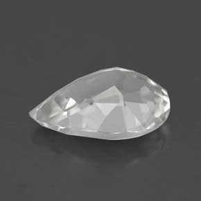 Topaz Gemstone in 12 x 8 mm (calibrated) Size for Sale, Topaz Stone in White Color