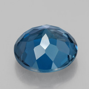 Topaz Gemstone in 9 mm (calibrated) Size for Sale, Topaz Stone in London Blue Color