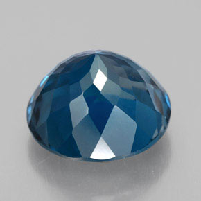 Topaz Gemstone in 9 mm (calibrated) Size for Sale, Topaz Stone in London Blue Color