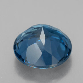 Topaz Gemstone in 9 mm (calibrated) Size for Sale, Topaz Stone in London Blue Color