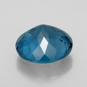 Topaz Gemstone in 9 mm (calibrated) Size for Sale, Topaz Stone in London Blue Color