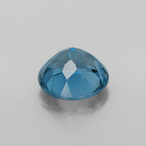 Topaz Gemstone in 9 mm (calibrated) Size for Sale, Topaz Stone in London Blue Color