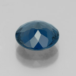 Topaz Gemstone in 9 mm (calibrated) Size for Sale, Topaz Stone in London Blue Color