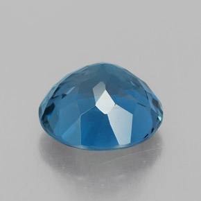 Topaz Gemstone in 9 mm (calibrated) Size for Sale, Topaz Stone in London Blue Color
