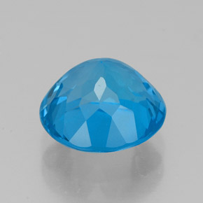 Topaz Gemstone in 9 mm (calibrated) Size for Sale, Topaz Stone in Swiss Blue Color