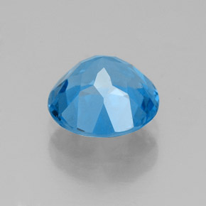 Topaz Gemstone in 8 mm (calibrated) Size for Sale, Topaz Stone in Swiss Blue Color