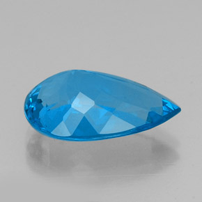 Topaz Gemstone in 17 x 11.2 mm Size for Sale, Topaz Stone in Swiss Blue Color