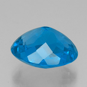 Topaz Gemstone in 14 x 12 mm (calibrated) Size for Sale, Topaz Stone in Swiss Blue Color