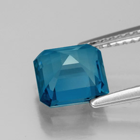 Topaz Gemstone in 7.3 x 7.2 mm Size for Sale, Topaz Stone in London Blue Color