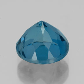 Topaz Gemstone in 8 mm (calibrated) Size for Sale, Topaz Stone in London Blue Color