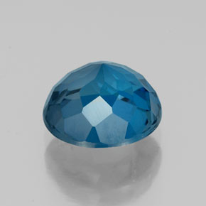 Topaz Gemstone in 8 mm (calibrated) Size for Sale, Topaz Stone in London Blue Color
