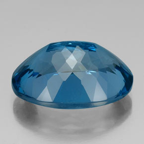 Topaz Gemstone in 25.1 x 18.1 mm Size for Sale, Topaz Stone in London Blue Color