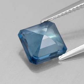 Topaz Gemstone in 8.3 x 8.2 mm Size for Sale, Topaz Stone in London Blue Color