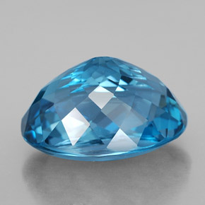Topaz Gemstone in 16 x 12 mm (calibrated) Size for Sale, Topaz Stone in London Blue Color