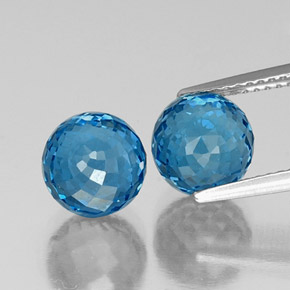 Blue Topaz Gem - 4.2ct Spherical (ID: 338403)