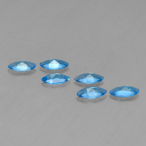 Topaz Gemstone in 7.1 x 3.7 mm Size for Sale, Topaz Stone in Swiss Blue Color